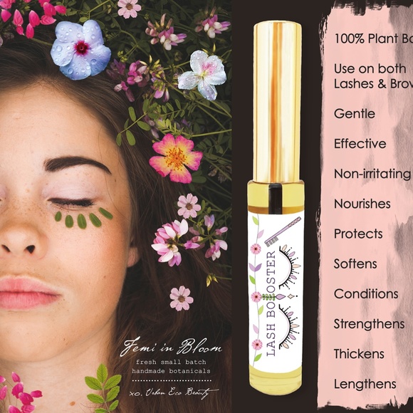 Organic Lash & Brow Growth Booster Serum / Mascara Brush Style - Picture 3 of 11